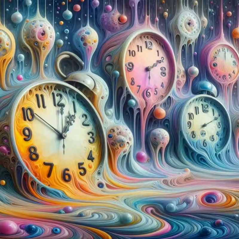 Resin Art Clock - ダイヤモンドペインティングキット 壁飾り DIY 大人向けクラフトキット 時計 フルラウンド/スクエア
