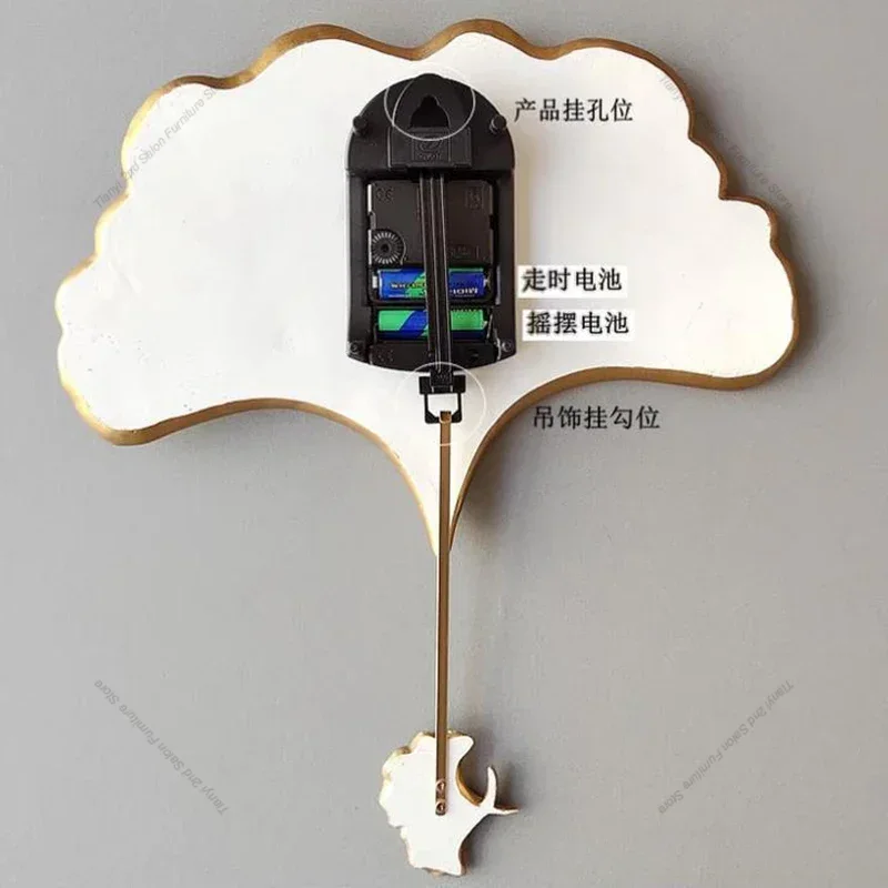モダンな装飾壁時計アート壁画寝室高級サイレント壁時計電子シン - Resin Art Clock のレビューと価格