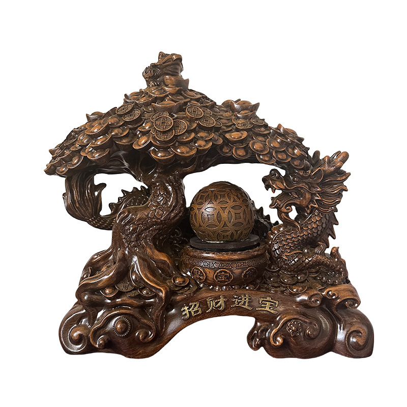 ￥ # 招財金宝 中国の旧正月装飾樹脂製ツリー オフィス/自 - Resin Art Meaning のレビューと価格