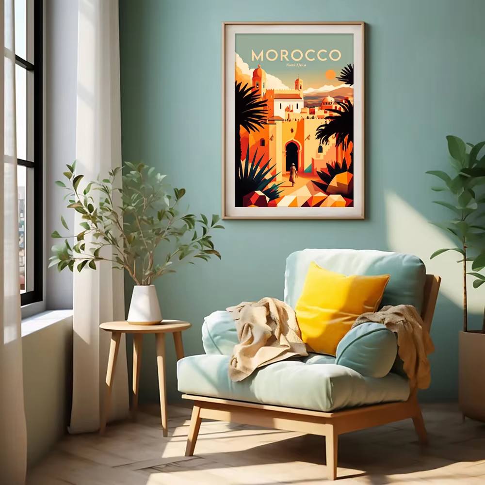 中国の四季の風景、山、湖、夕日、古木、ダイヤモンドプリント壁 - Resin Art Studio のレビューと価格