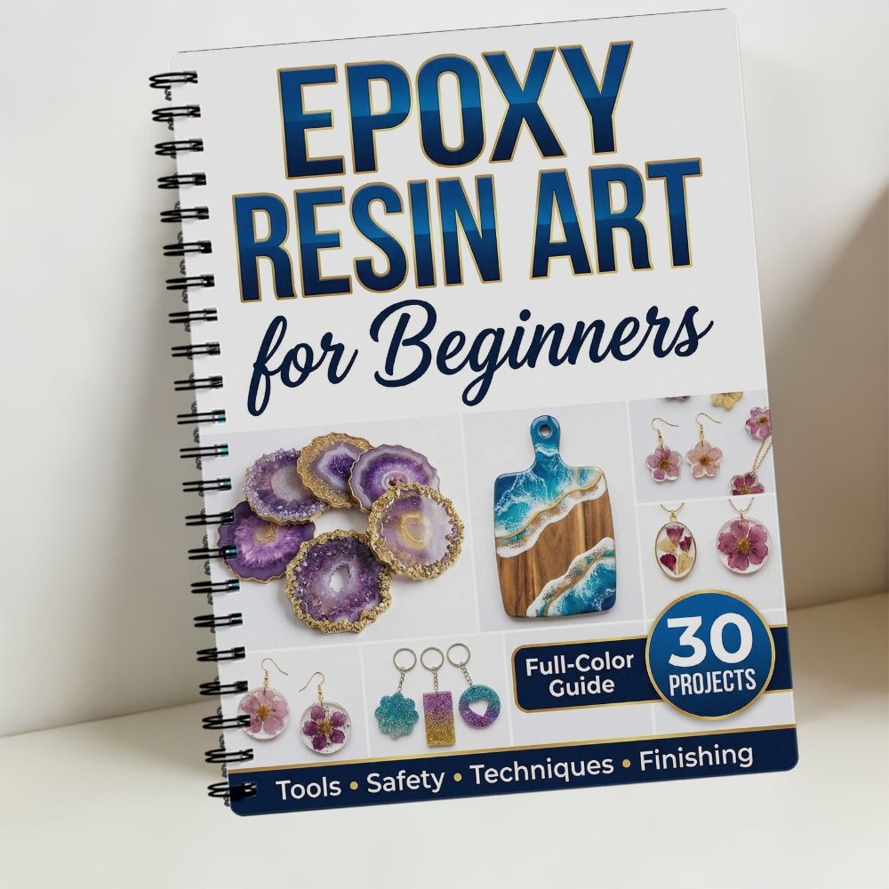 ステップバイステップ エポキシ樹脂アートハンドブック 30の - Resin Art Guide Free のレビューと価格
