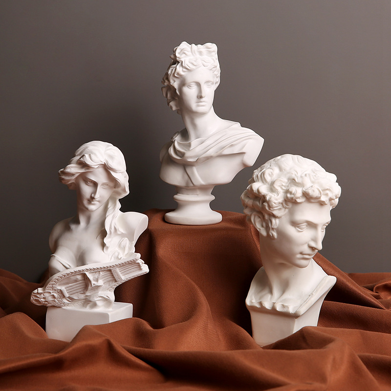 ミニチュアフィギュア 北欧 ギリシャ風彫刻 レジンフィギュア - Resin Art Studio のレビューと価格