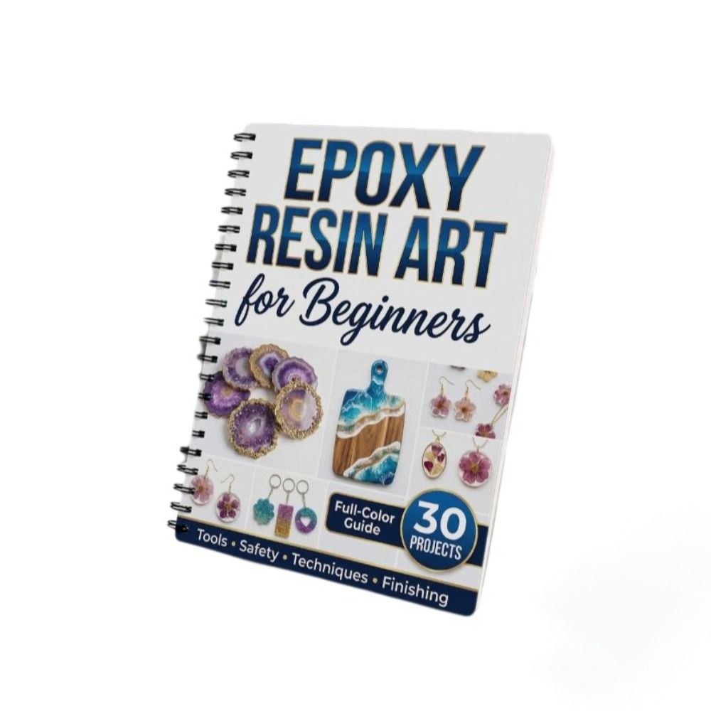 ステップバイステップ エポキシ樹脂アートハンドブック 30  - Resin Art Guide Free のレビューと価格