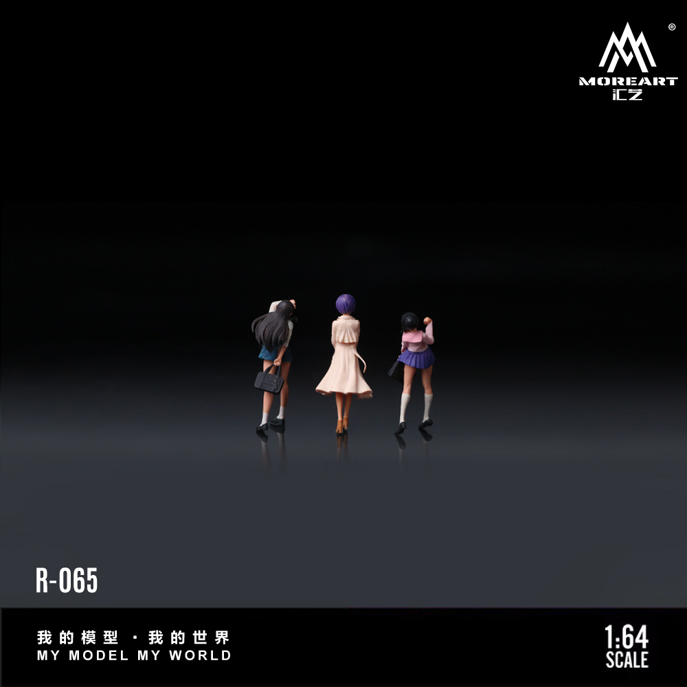 More Art 1:64 ダイナミックガールドールセット、 - Resin Art Set のレビューと価格