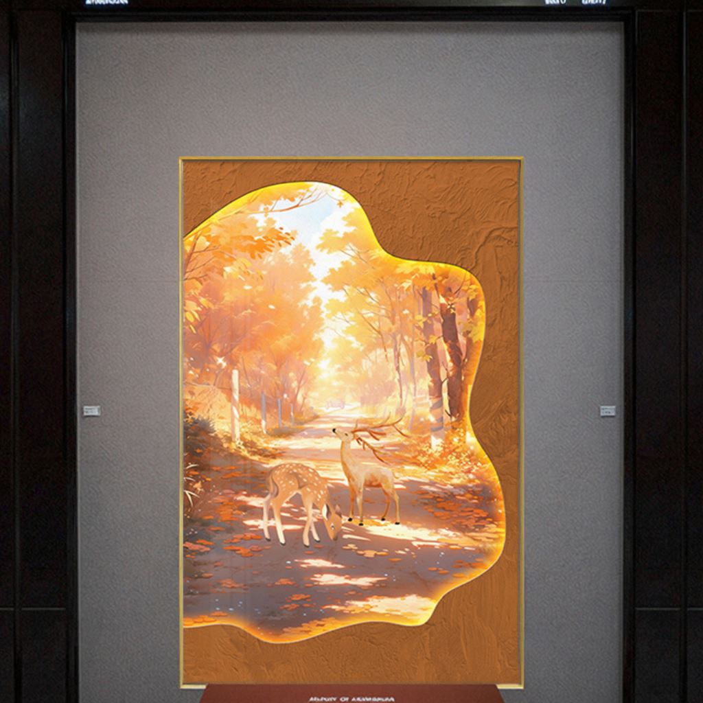 インダストリアルスタイルのアールデコ時計と額装装飾画、伝統的 - Resin Art Clock のレビューと価格