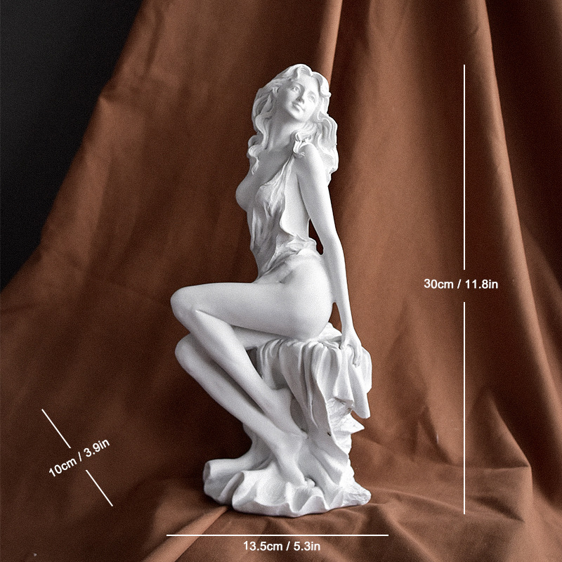 北欧のヴィーナス女神像樹脂工芸品置物家の玄関アートスタジオス - Resin Art Studio のレビューと価格
