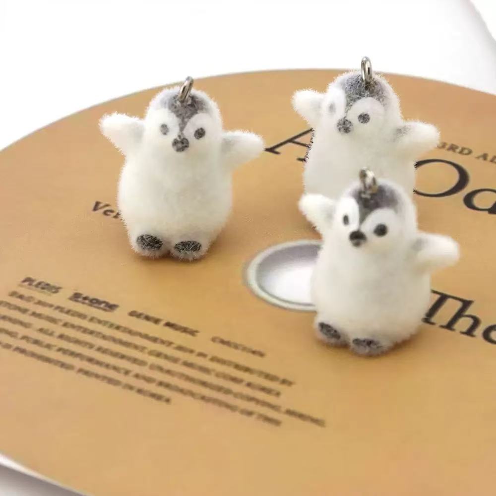 5個入り フロッキング加工 小さなペンギン レジンチャーム  - Resin Art Kits For Adults のレビューと価格