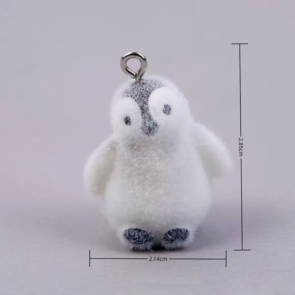 5個入り フロッキング加工 小さなペンギン レジンチャーム  - Resin Art Kits For Adults のレビューと価格