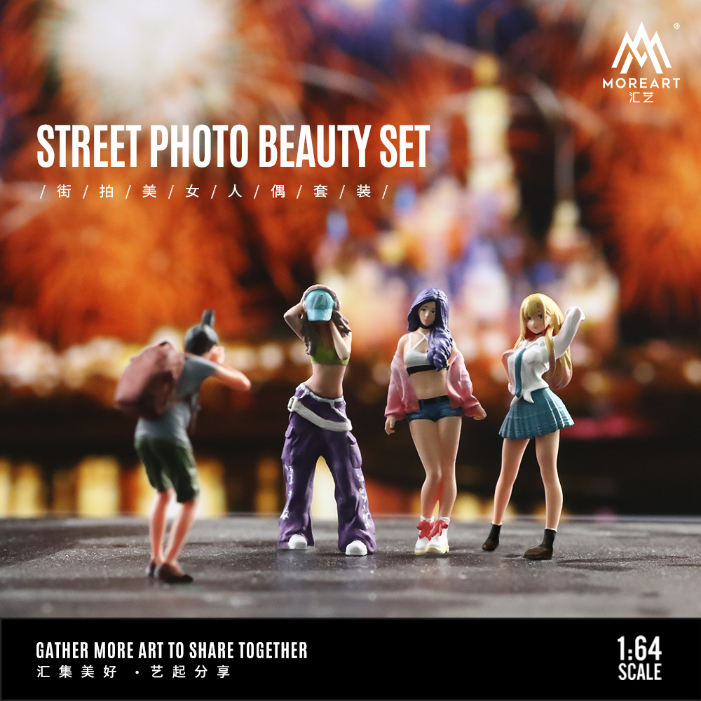 More Art 1:64 アクションフィギュアセット、スト - Resin Art Set のレビューと価格
